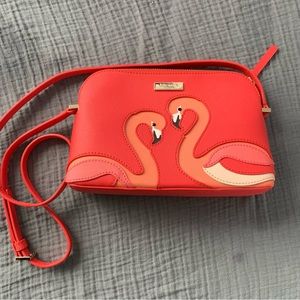 ♠️🦩SEND OFFERS Kate spade cross body flamingo 🦩♠️
